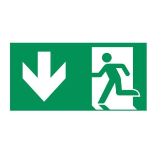 Ceag Piktogramme à lumière de secours 1 face PU ISO 7010 40071354132