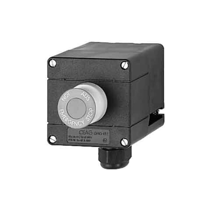 Ceag Sicherheitst. Schlagtaster M25 GHG 411 8100 R0002