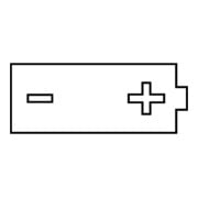 Ceag Système d’éclairage de secours NiMH batterie 4,8 V/1,1 Ah bloc, câble 120 mm 40066070670-1
