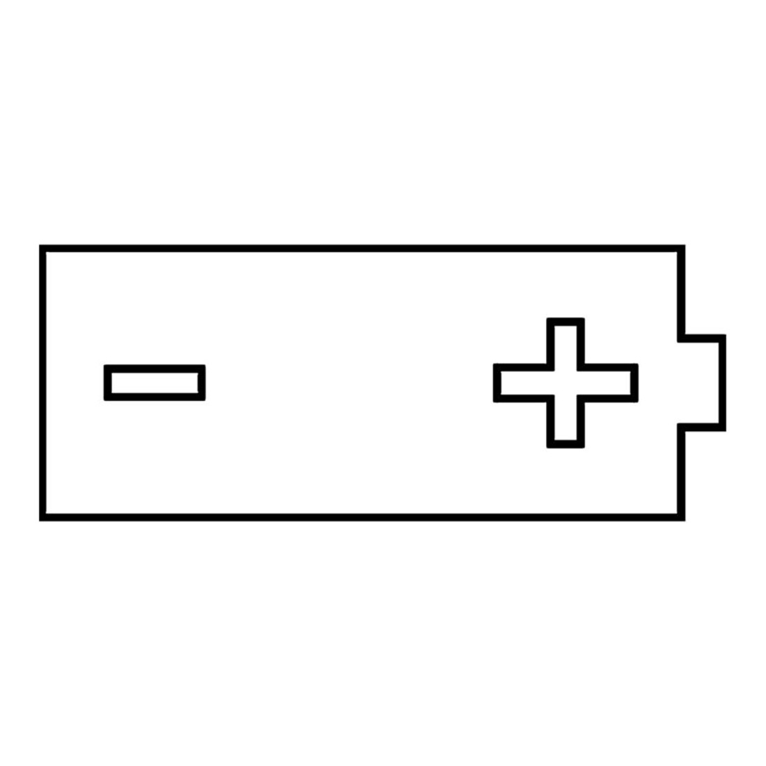 Ceag Système d’éclairage de secours NiMH batterie 4,8 V/1,1 Ah bloc, câble 120 mm 40066070670