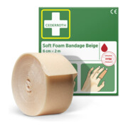 CEDERROTH Bandage mousse 6 cm x 2 m
