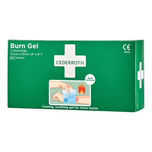 Cederroth Burn Gel 901900 10x10cm 2 St./Pack.