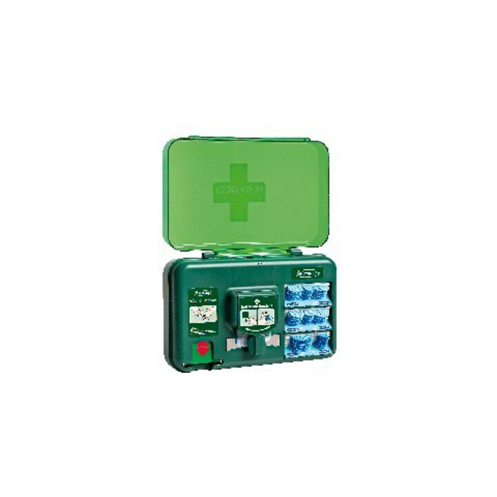 CEDERROTH Distributeur de soins des plaies bleu Distributeur de premiers secours