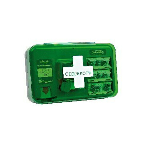 CEDERROTH Distributeur de soins des plaies bleu Distributeur de premiers secours
