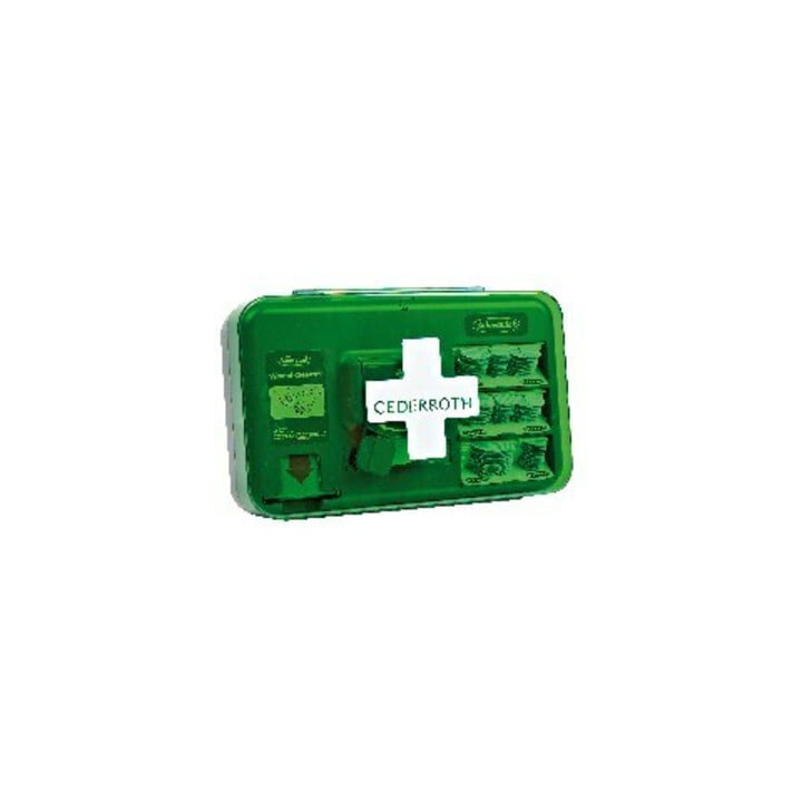 CEDERROTH Distributeur de soins des plaies bleu Distributeur de premiers secours