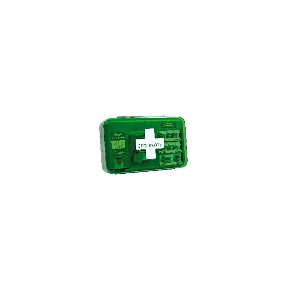 CEDERROTH Distributeur de soins des plaies bleu Distributeur de premiers secours