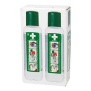 CEDERROTH Flacon de rinçage oculaire 2 x 0,5 l DIN EN15154-4
