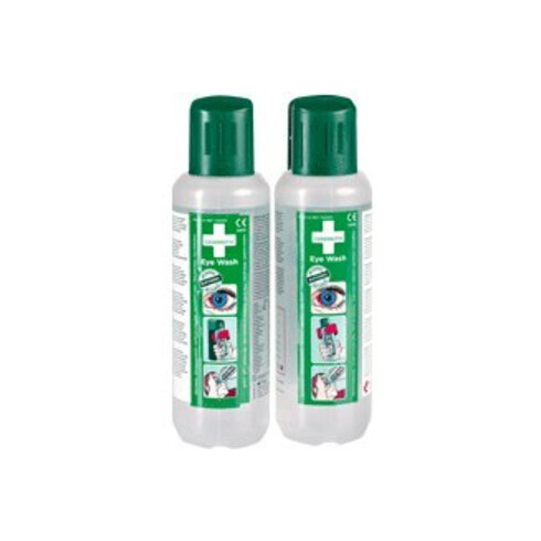 CEDERROTH Flacon de rinçage oculaire 2 x 0,5 l DIN EN15154-4