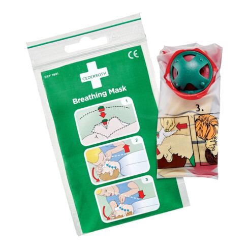 CEDERROTH Masque de ventilation avec valve antiretour