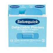 CEDERROTH Salvequick Recharge Bandelettes Bout de Doigt, détectables 35 pcs