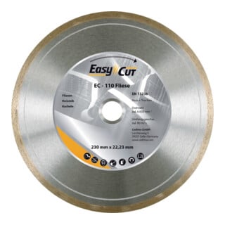 CEDIMA Disque de séparation diamant EC-110 125x1,5x7x22,23mm