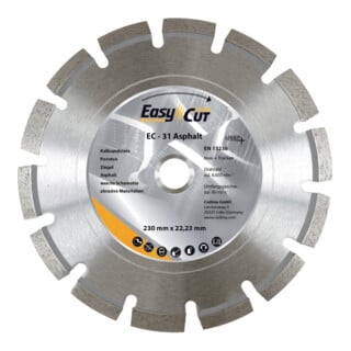 CEDIMA Disque diamanté EC-31 125x2,1x10x22,23mm