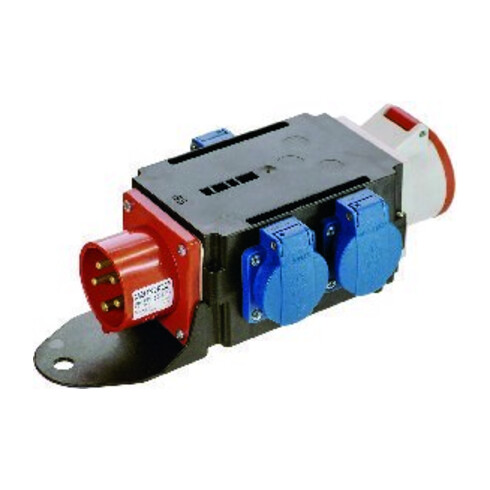 CEE-Adapter MIXO BRIGACH 1xCEE-Stecker 400V,16 A,5-polig IP44 AS-SCHWABE