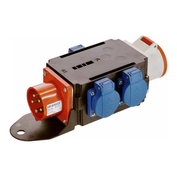 CEE-Adapter MIXO BRIGACH 1xCEE-Stecker 400V,16 A,5-polig IP44 AS-SCHWABE