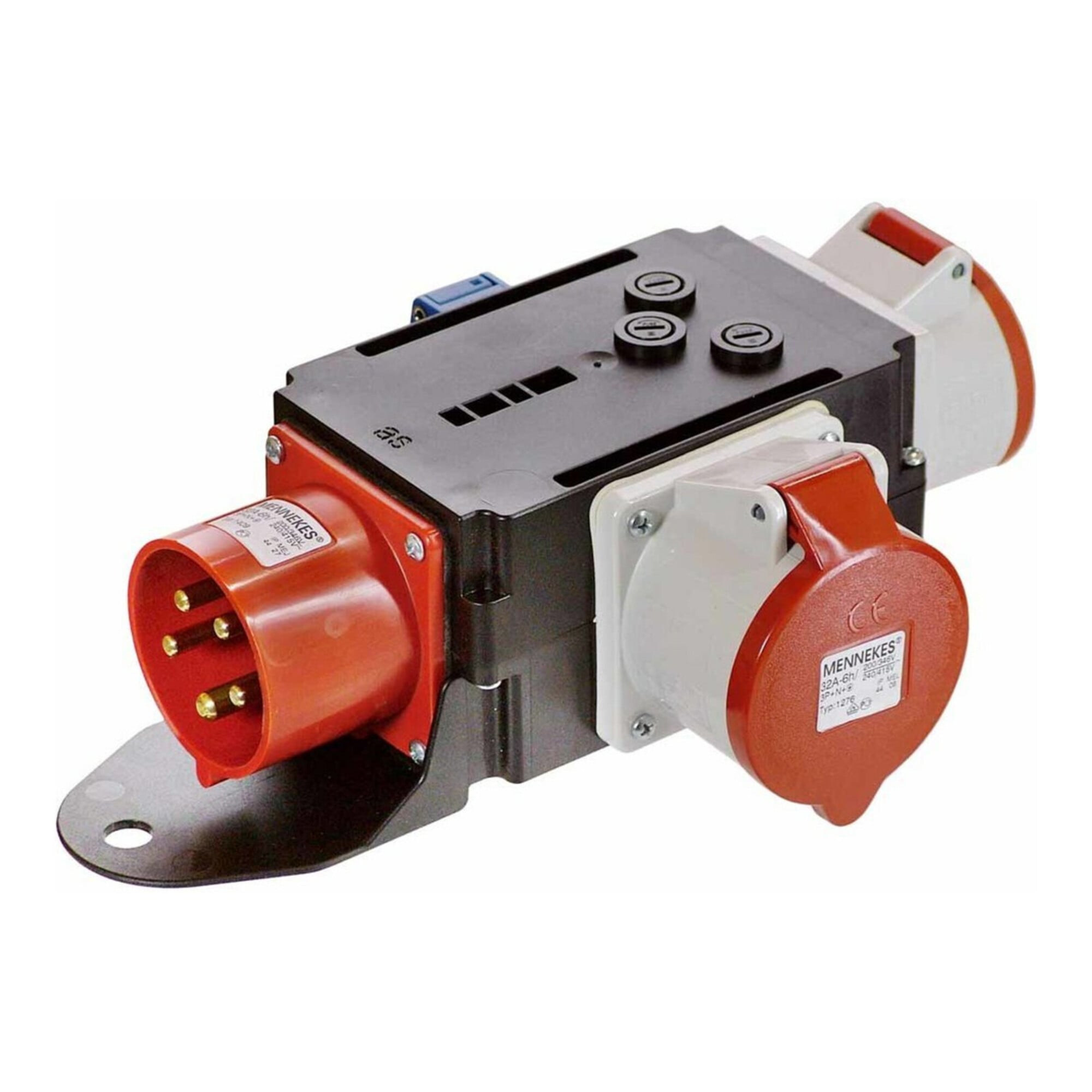 CEE-Adapter MIXO MOSEL 1xCEE-Stecker 400V,32 A,5-polig IP44 AS-SCHWABE ; as - Schwabe
