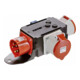 CEE-Adapter MIXO MOSEL 1xCEE-Stecker 400V,32 A,5-polig IP44 AS-SCHWABE-1