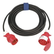 CEE rallonge 32 A 400 V 10 m H07RN-F 5x4 mm² noir IP44-1