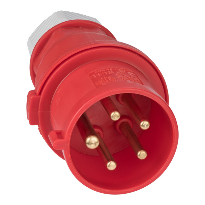 CEE Verlängerungsleitung IP44 25m schwarz H07RN-F 5G4,0 5-polig