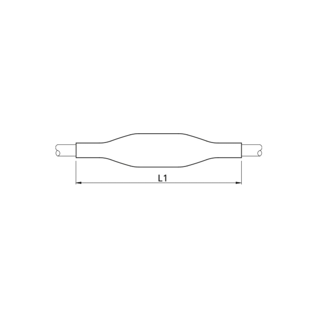 Cellpack Manchon de connexion 4x1,5-4x6qmm, 1kV SMH4/1.5-6