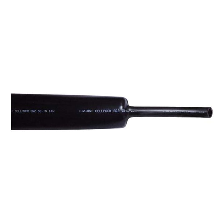 Cellpack Manchon thermorétractable sans colle, en 1 mètre SR2 22-6/1000 noir