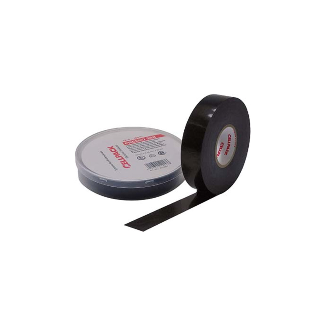 Cellpack Ruban PVC toutes saisons D:0,21 mm I:19 mm L:6 m 388 0.21-19-6 noir