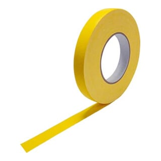 Cellpack Ruban textile jaune D:0,305 I:12 mm L:50 m N°90 0,305x12x50 gl