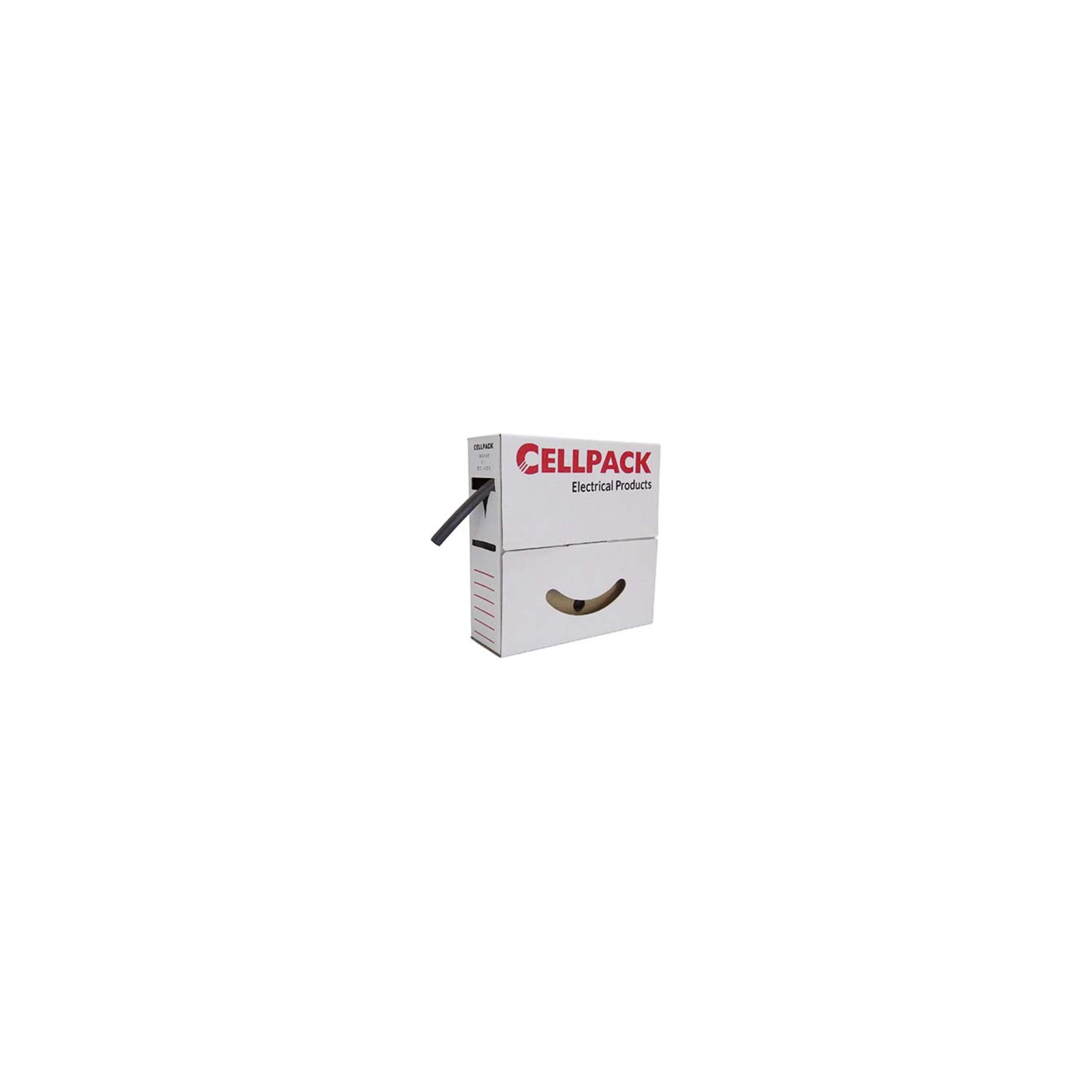 Cellpack Schrumpfschlauch in Abrollbox 10m SB/9-3/schwarz/10m ; BBC Cellpack
