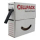 Cellpack Schrumpfschlauch in Abrollbox 10m SB/9-3/schwarz/10m