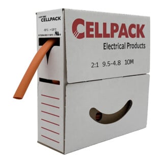 Cellpack Schrumpfschlauch in Abrollbox 10m SB 9.5-4.8 or