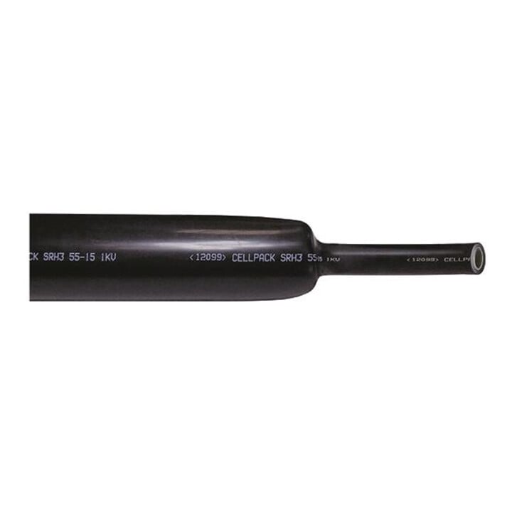 Cellpack Schrumpfschlauch m.Kleber,in 1m Absch SRH3 33-8/1000 sw