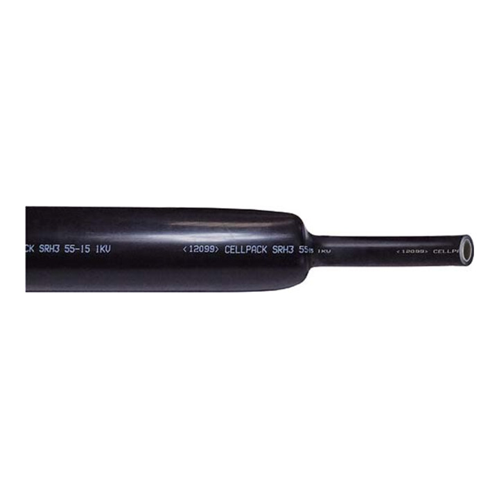 Cellpack Schrumpfschlauch m.Kleber,in 1m Absch SRH3 33-8/1000 sw