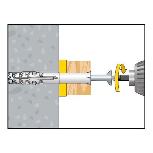 Celo afstandsplaat DP 8, blauw