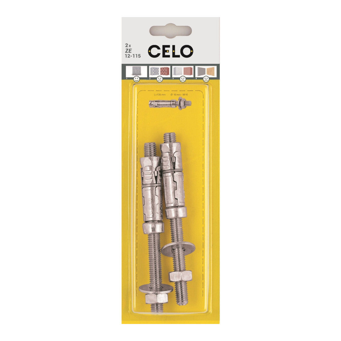 CELO Ancoraggio ad espansione in bolla ZE 12-115