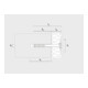 CELO Ancrage pour panneaux isolants avec clou en plastique IPD 10x70 10 mm-2