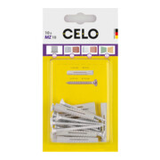 CELO Blister Mehrzweckdübel MZ 12 + SKS 8x90 mit Kragen u.Schr.