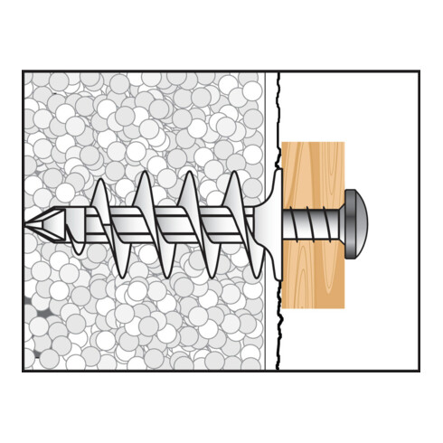 CELO Isolierdübel IPL 60 m. Schraube 4,5x40