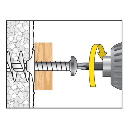 CELO Isolierdübel IPL 60 m. Schraube 4,5x40