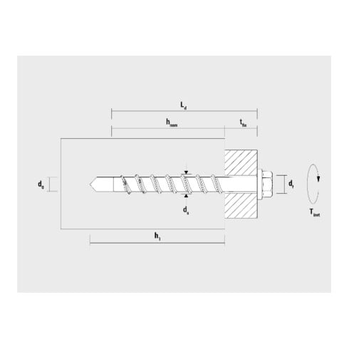 CELO Betonschraube BTS 10-100/15, 6kant Kopf, A4 Sechskantschraube