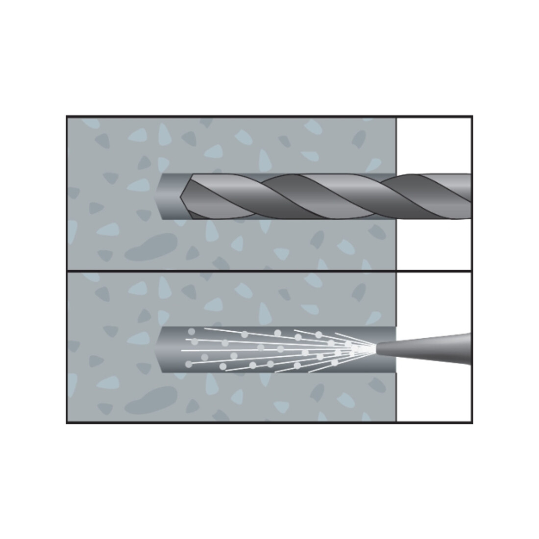 CELO Betonschraube BTS E 6-35 M6, Außengewinde, ZnAl