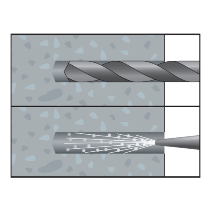 CELO Betonschraube BTS E 6-35 M8, Außengewinde, ZnAl