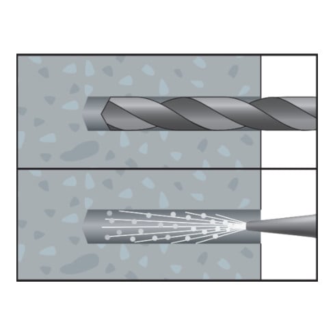 CELO Betonschraube BTS PTL 6-55/5, Pan head TX30, ZnAl 6 mm