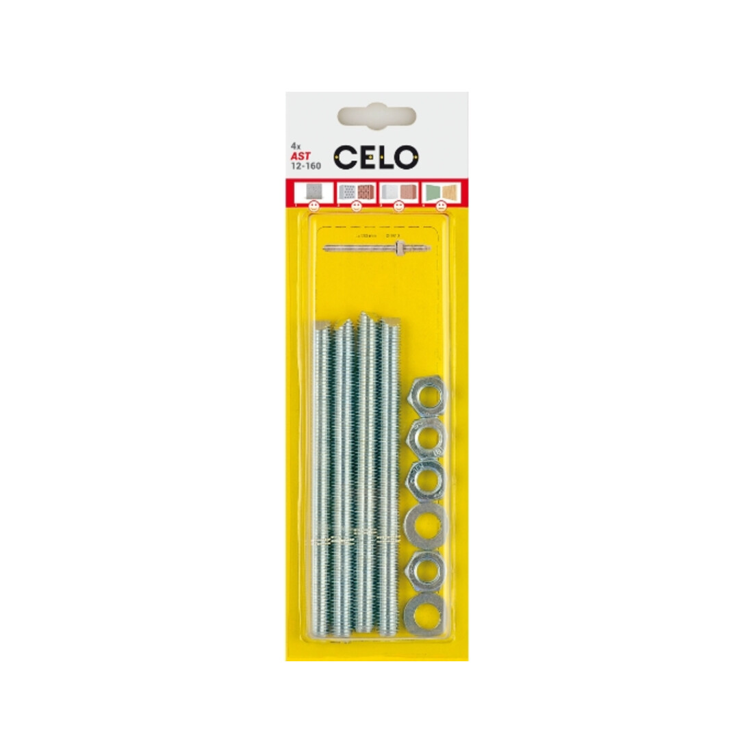 CELO Blister Ankerstange RESI AST 8-110V