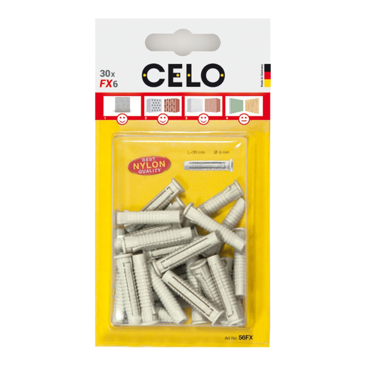 CELO Blister Dübel FX 8
