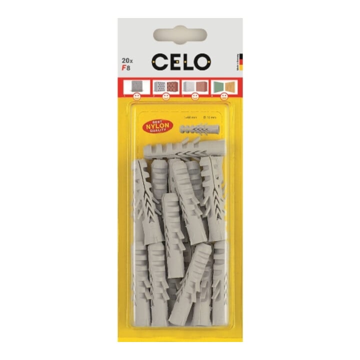 CELO Blister goujon standard F 6
