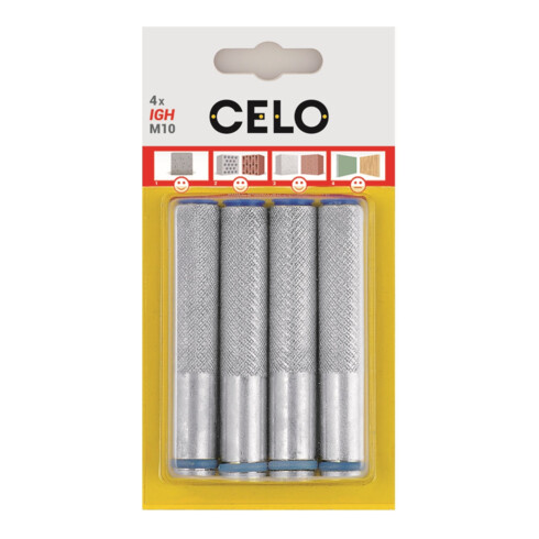 CELO Blister Innengewindehülse IGH-M 8-80 80 mm