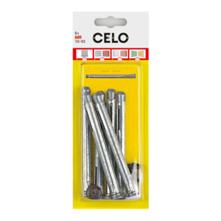 CELO Blister Metallrahmendübel MR 10-92 10 mm