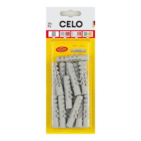 CELO Blister Normaldübel F 6