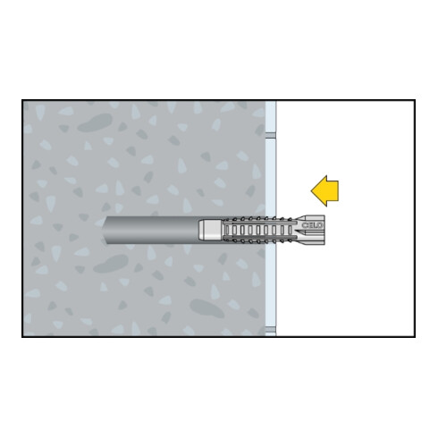 CELO Blister Waschtisch-Befestigung WT MZ14