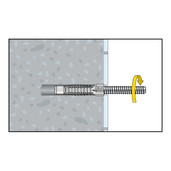 CELO Blister Waschtisch-Befestigung WT MZ14