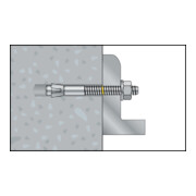 CELO Blitzanker BA plus 20-215/75, galvanisch verzinkt, Option 7-5